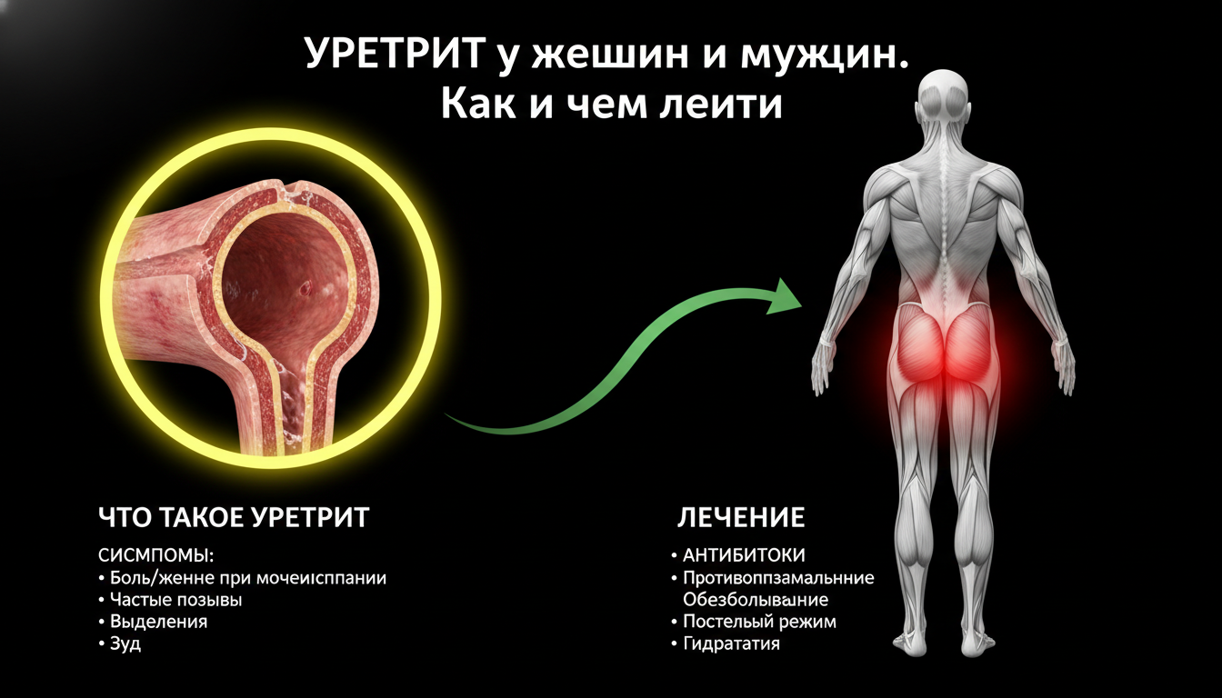 Что такое уретрит: симптомы и лечение уретрита у женщин и мужчин. Как и чем лечить уретрит